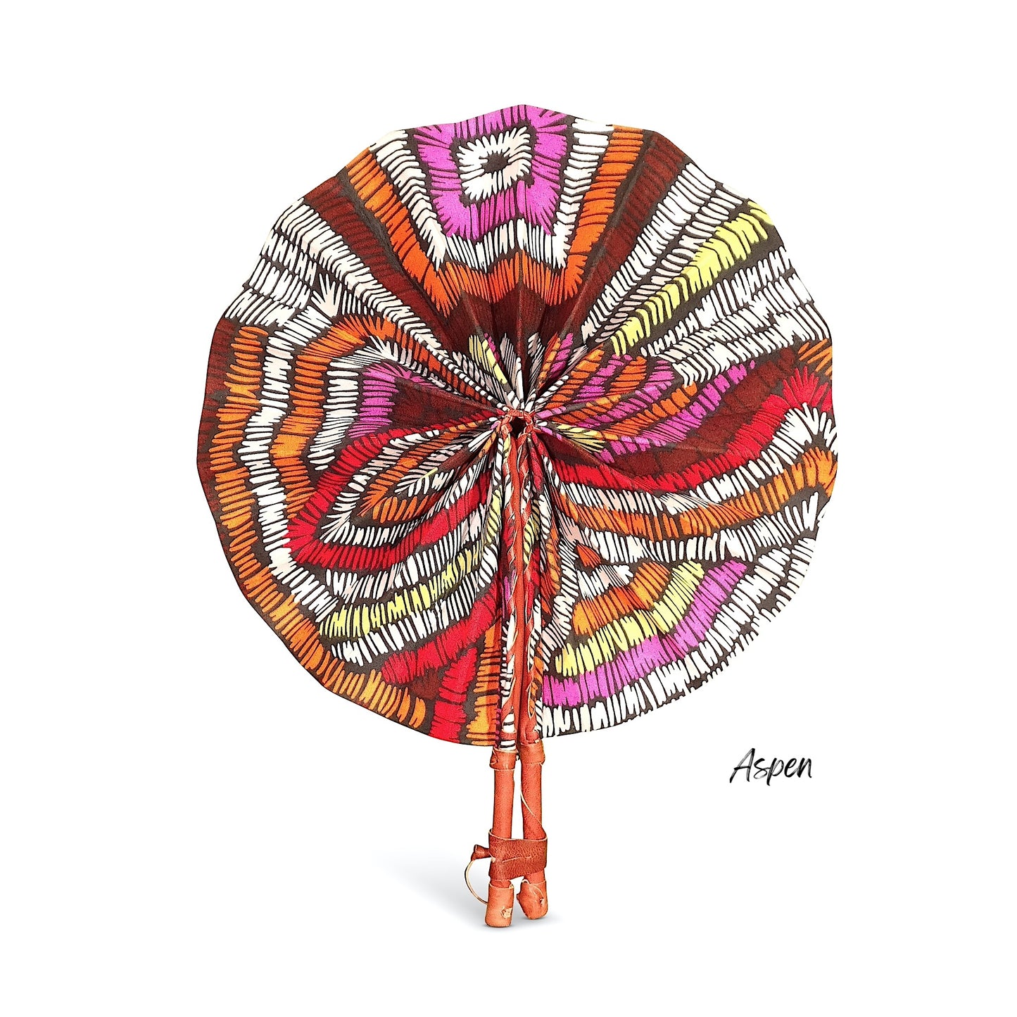 African Fabric Fan