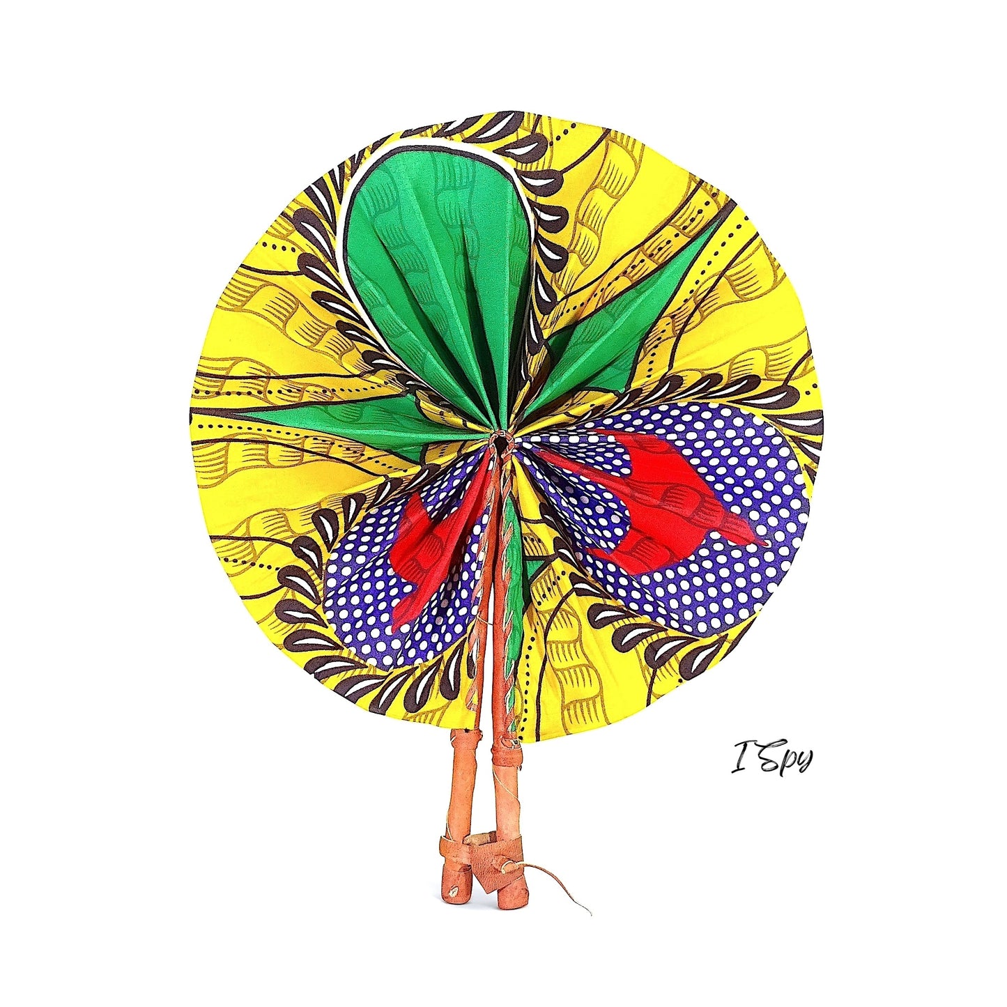 African Fabric Fan