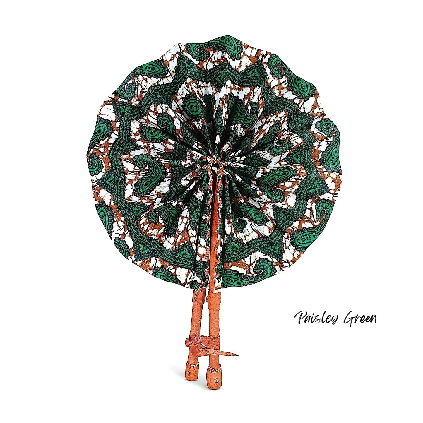 African Fabric Fan