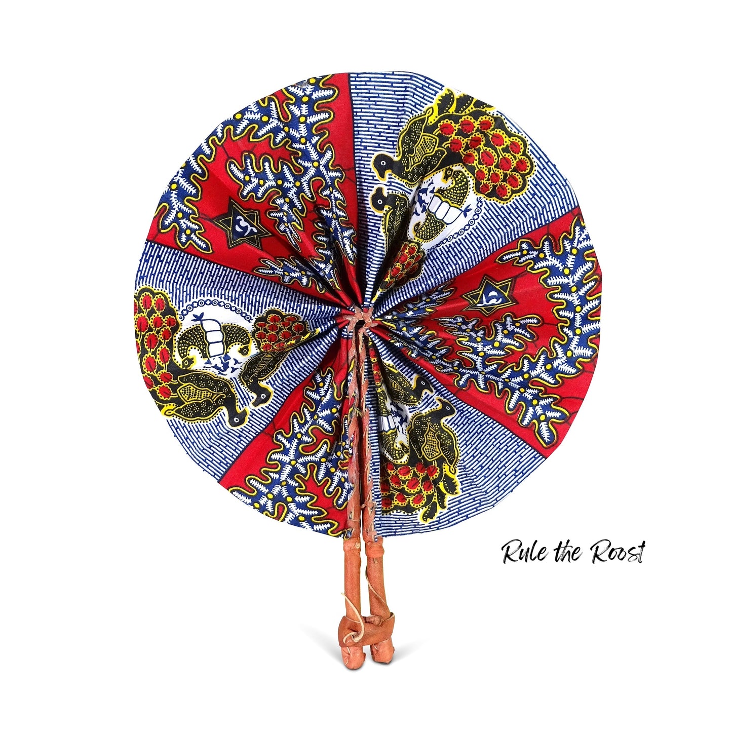 African Fabric Fan