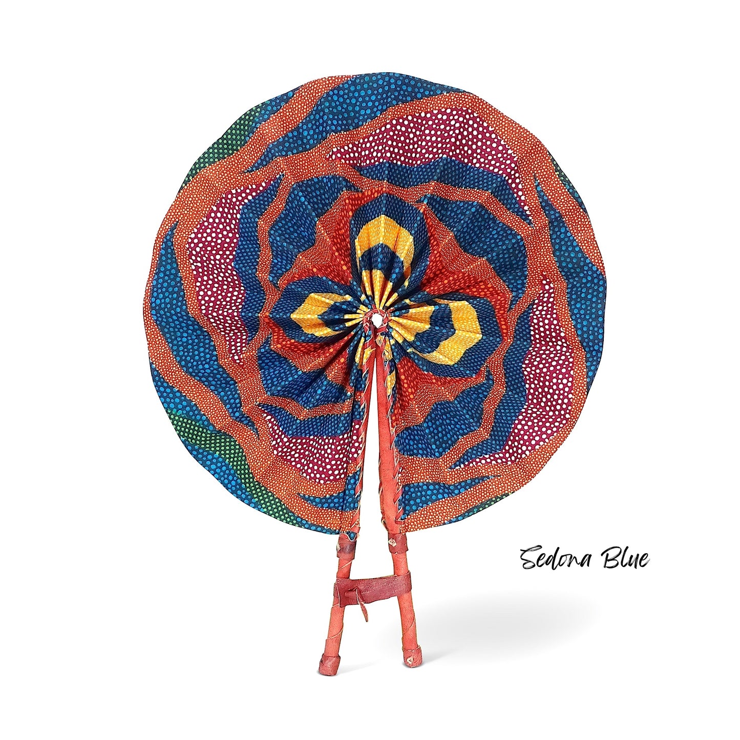 African Fabric Fan
