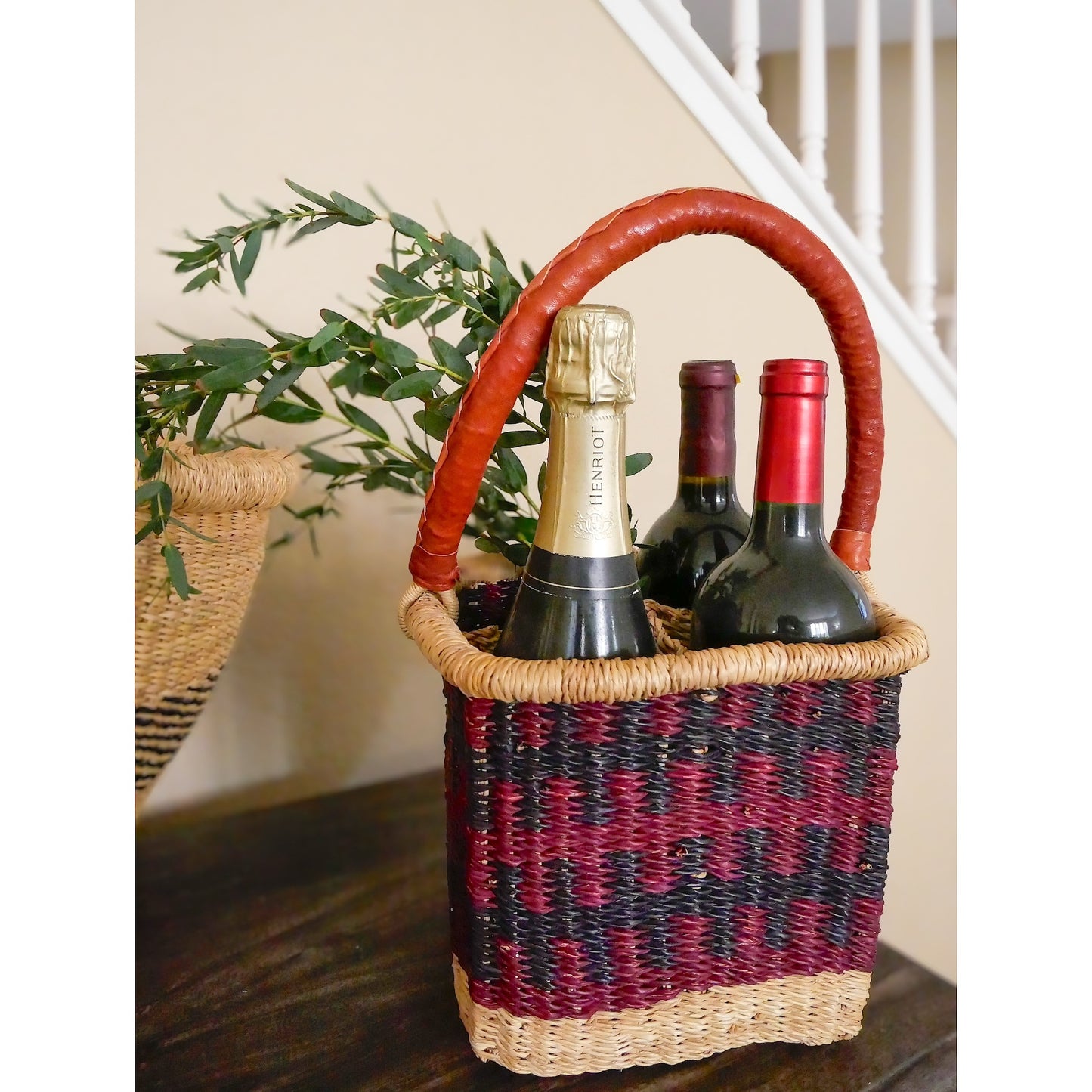 Rustic Wine Caddy