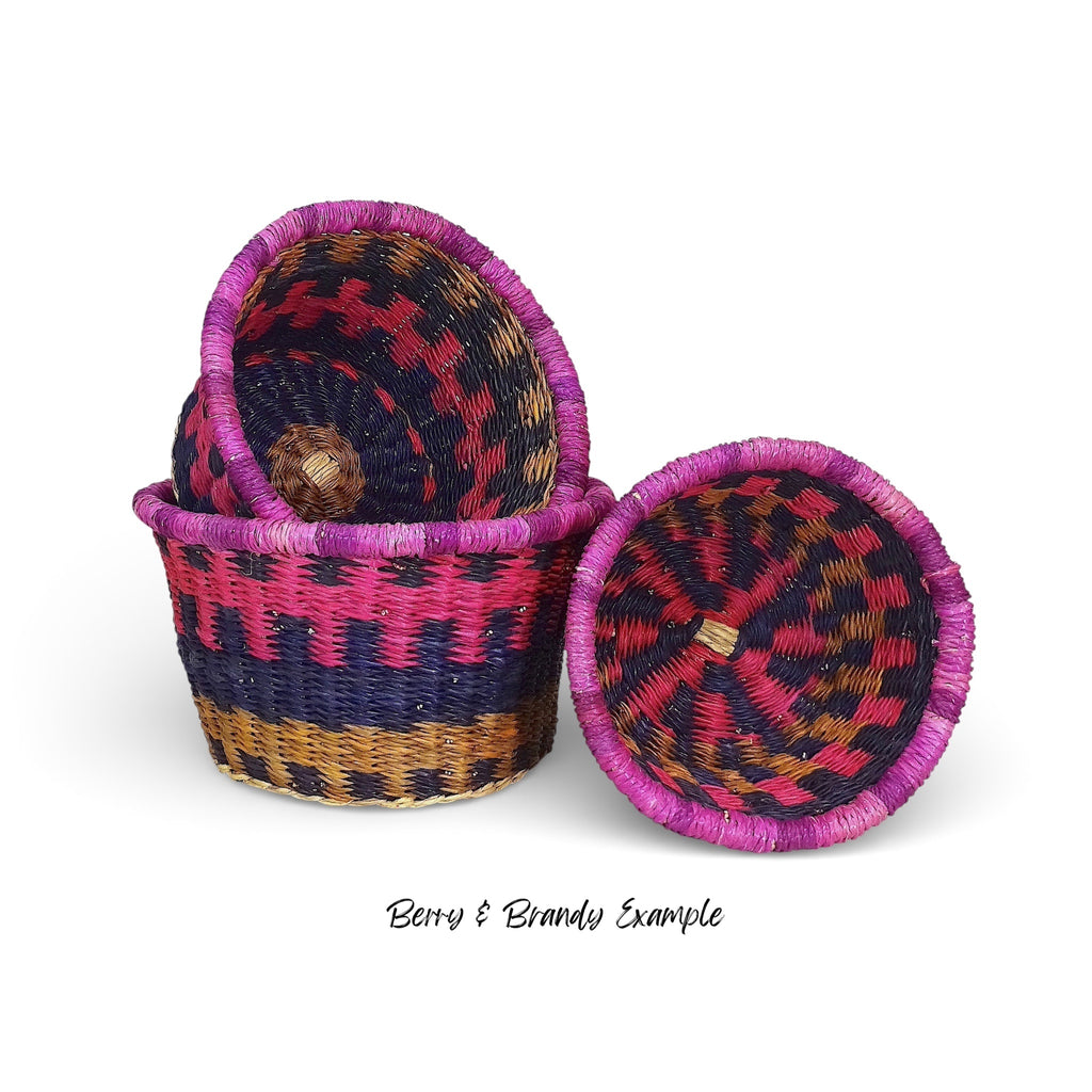 Table Decor - Woven Bowl Set - SALE