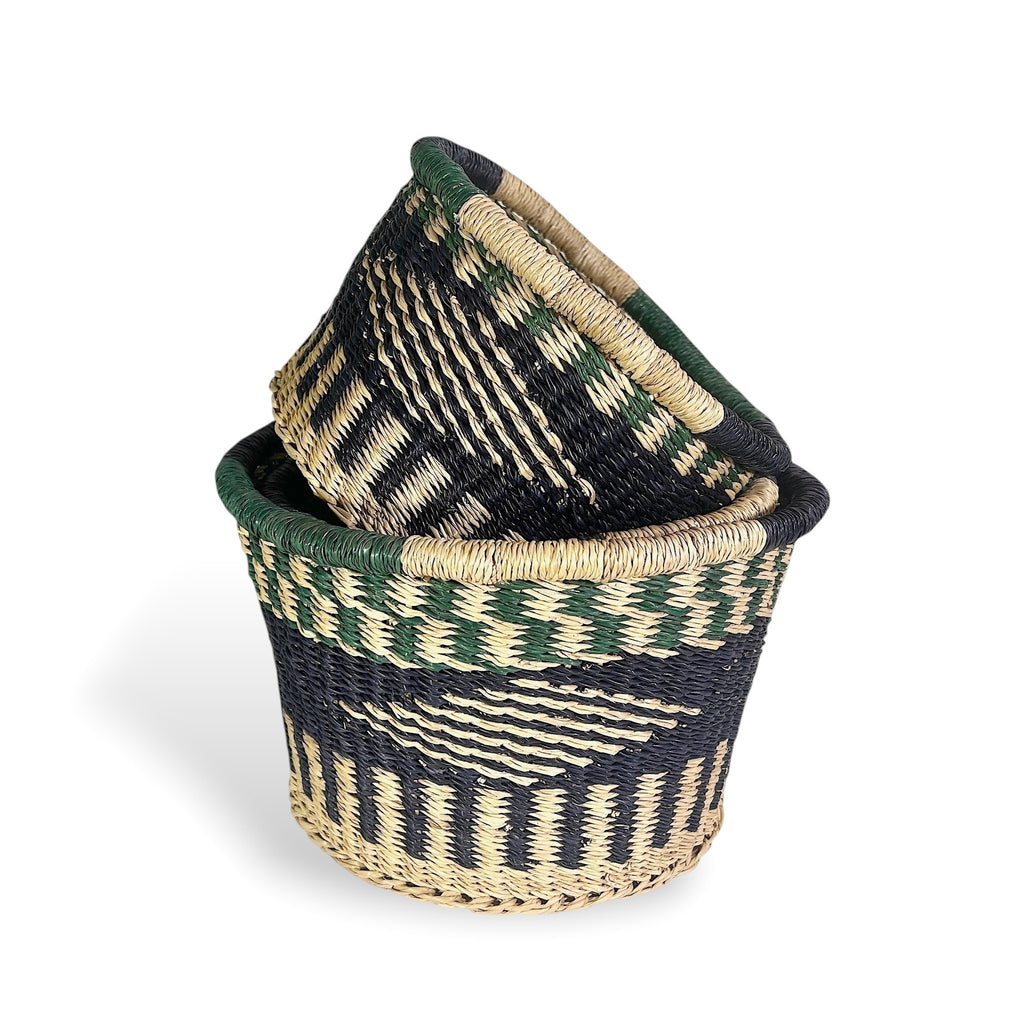 Table Decor - Woven Bowl Set