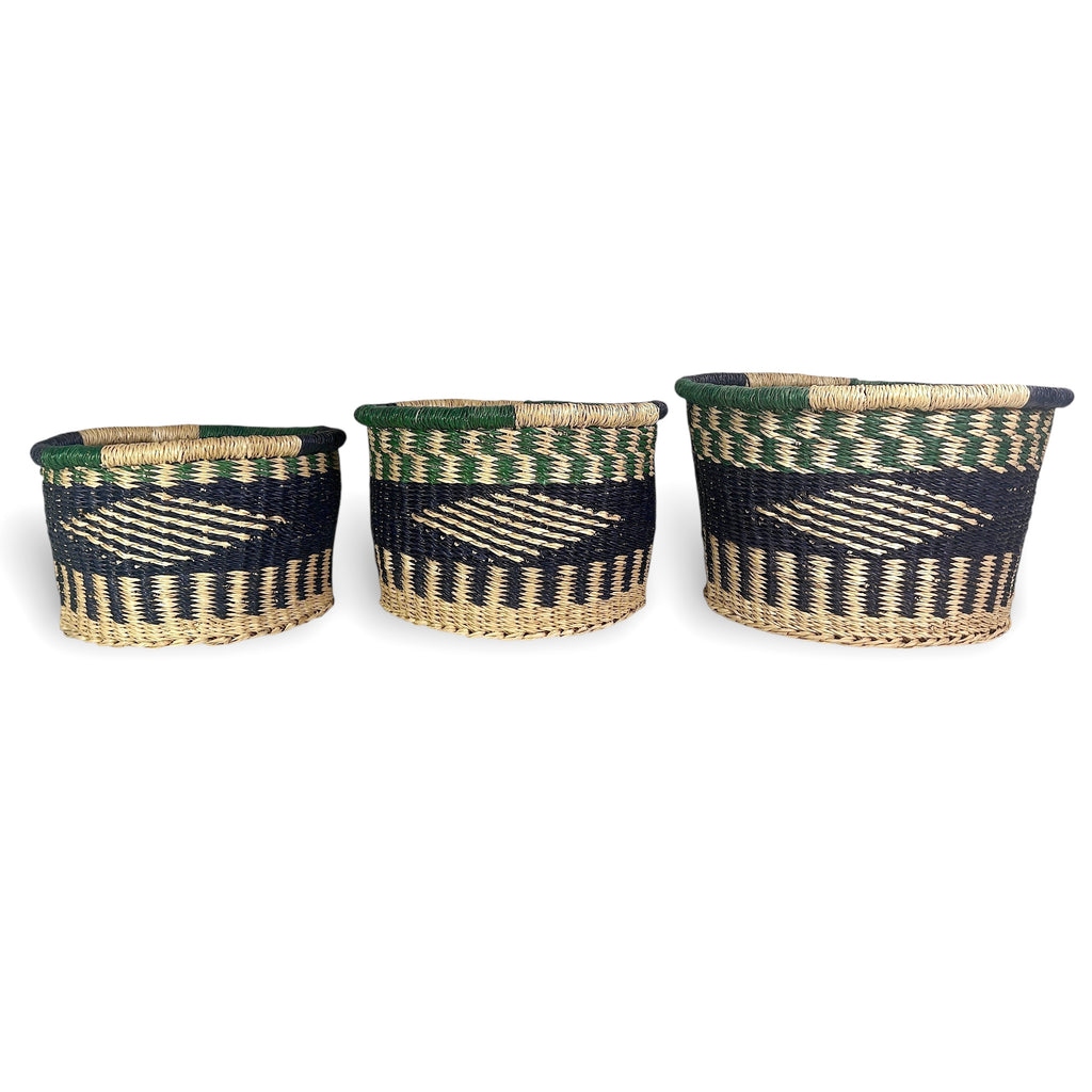 Table Decor - Woven Bowl Set