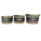 Table Decor - Woven Bowl Set