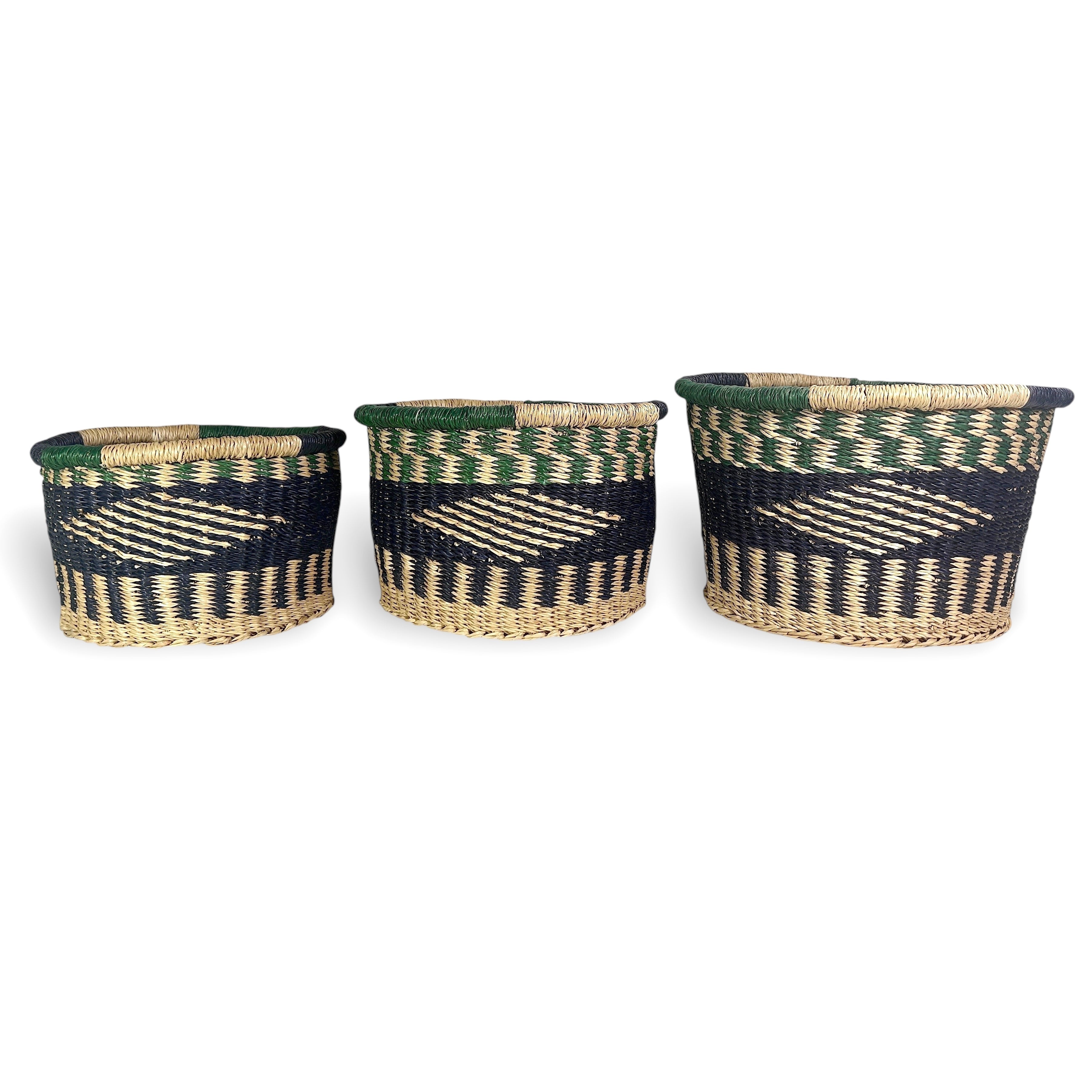 Table Decor - Woven Bowl Set