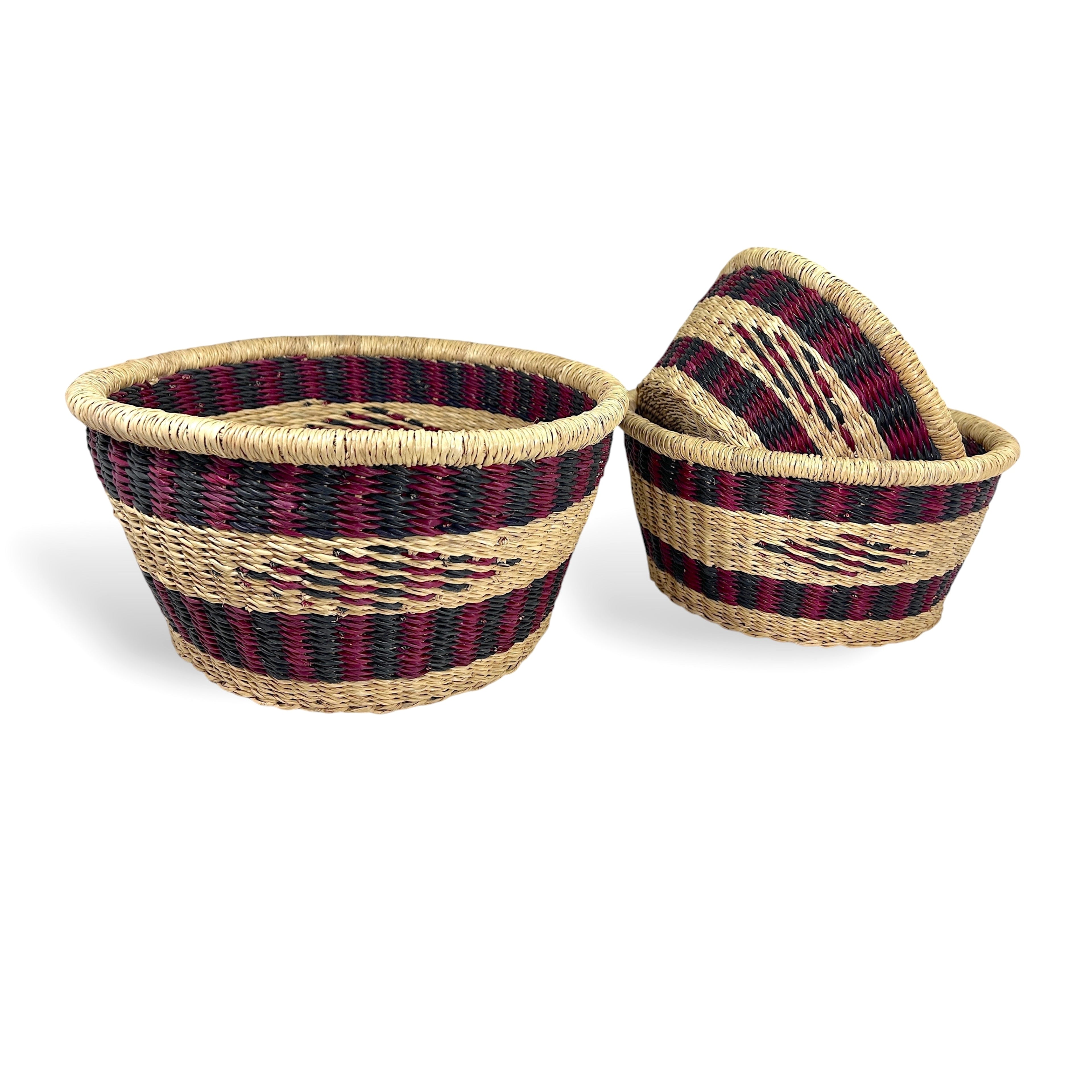 Table Decor - Woven Bowl Set