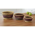 Table Decor - Woven Bowl Set