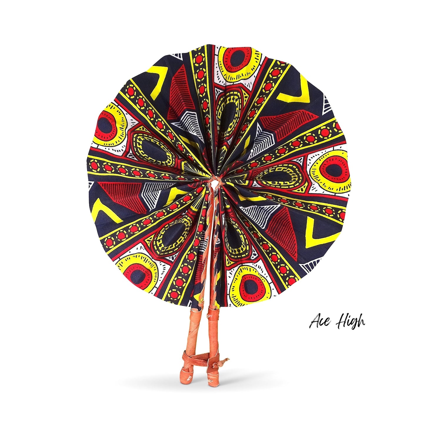 African Fabric Fan