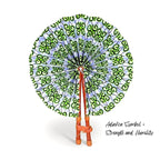 African Fabric Fan