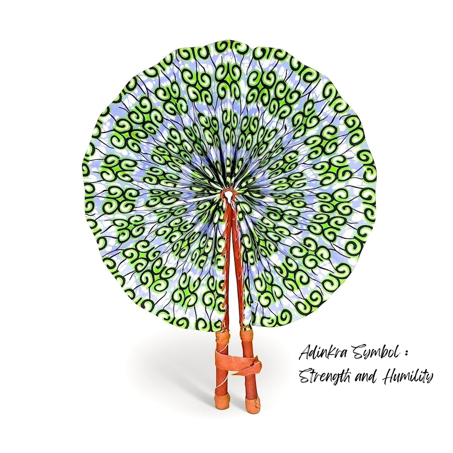 African Fabric Fan