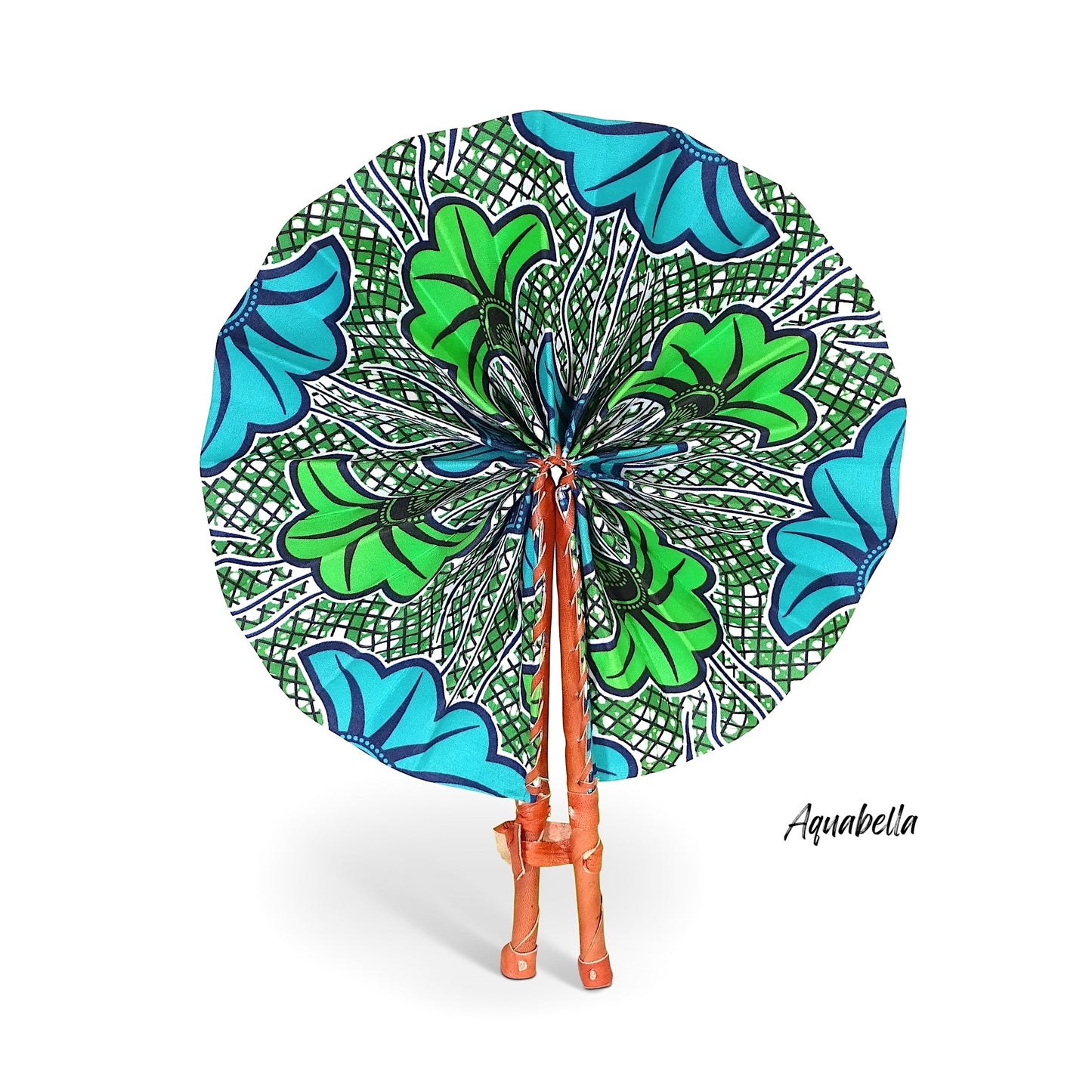 African Fabric Fan