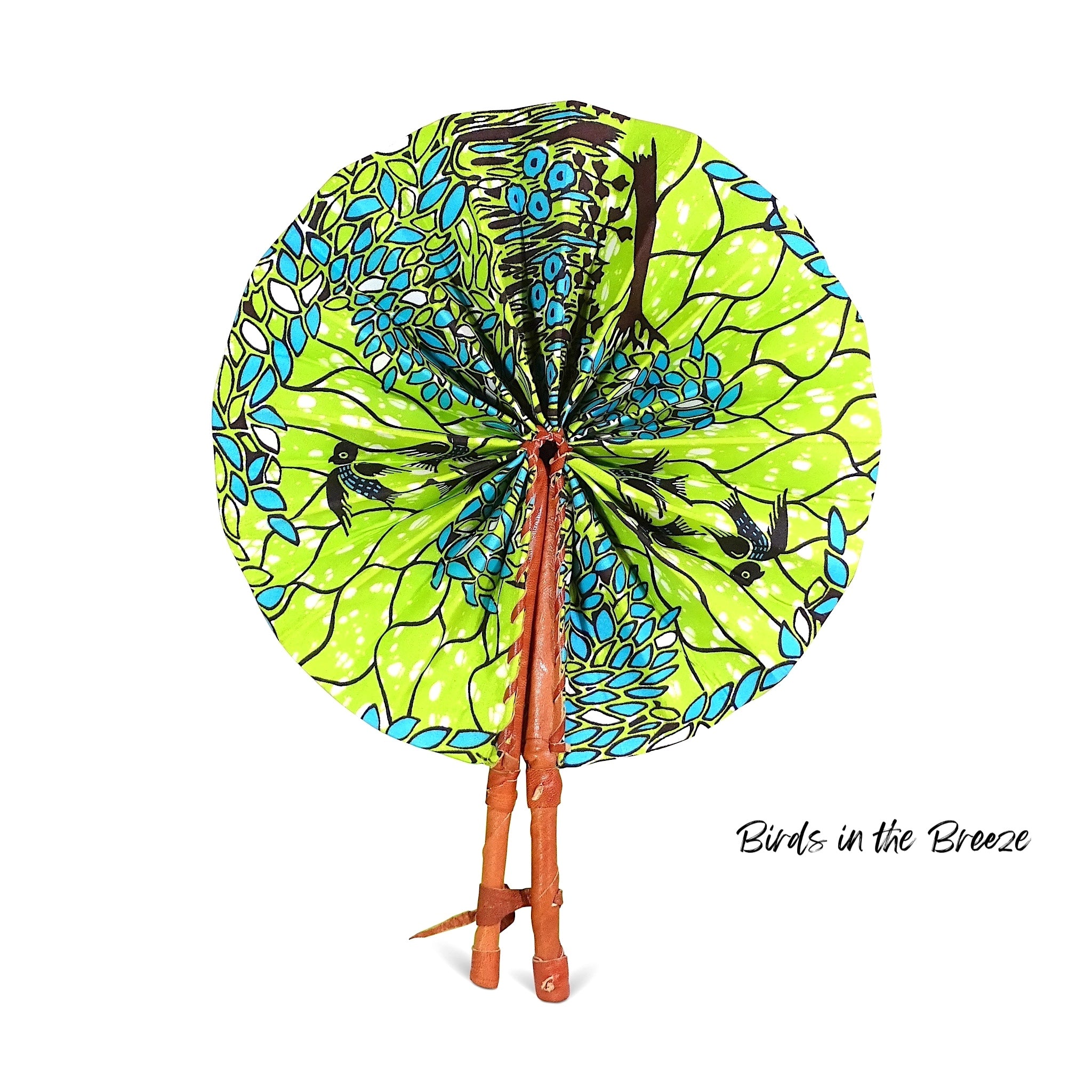 African Fabric Fan