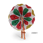 African Fabric Fan