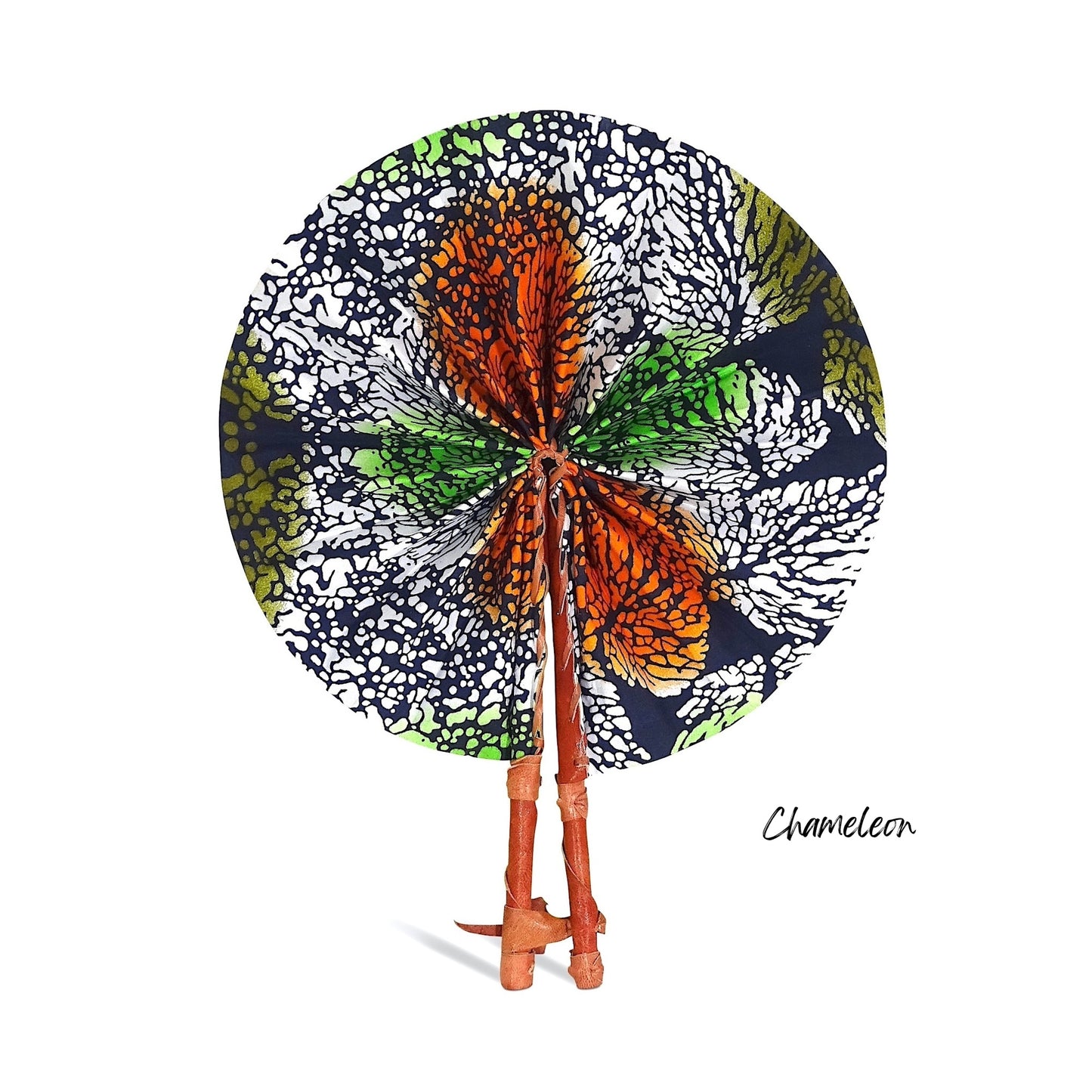 African Fabric Fan