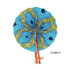 African Fabric Fan