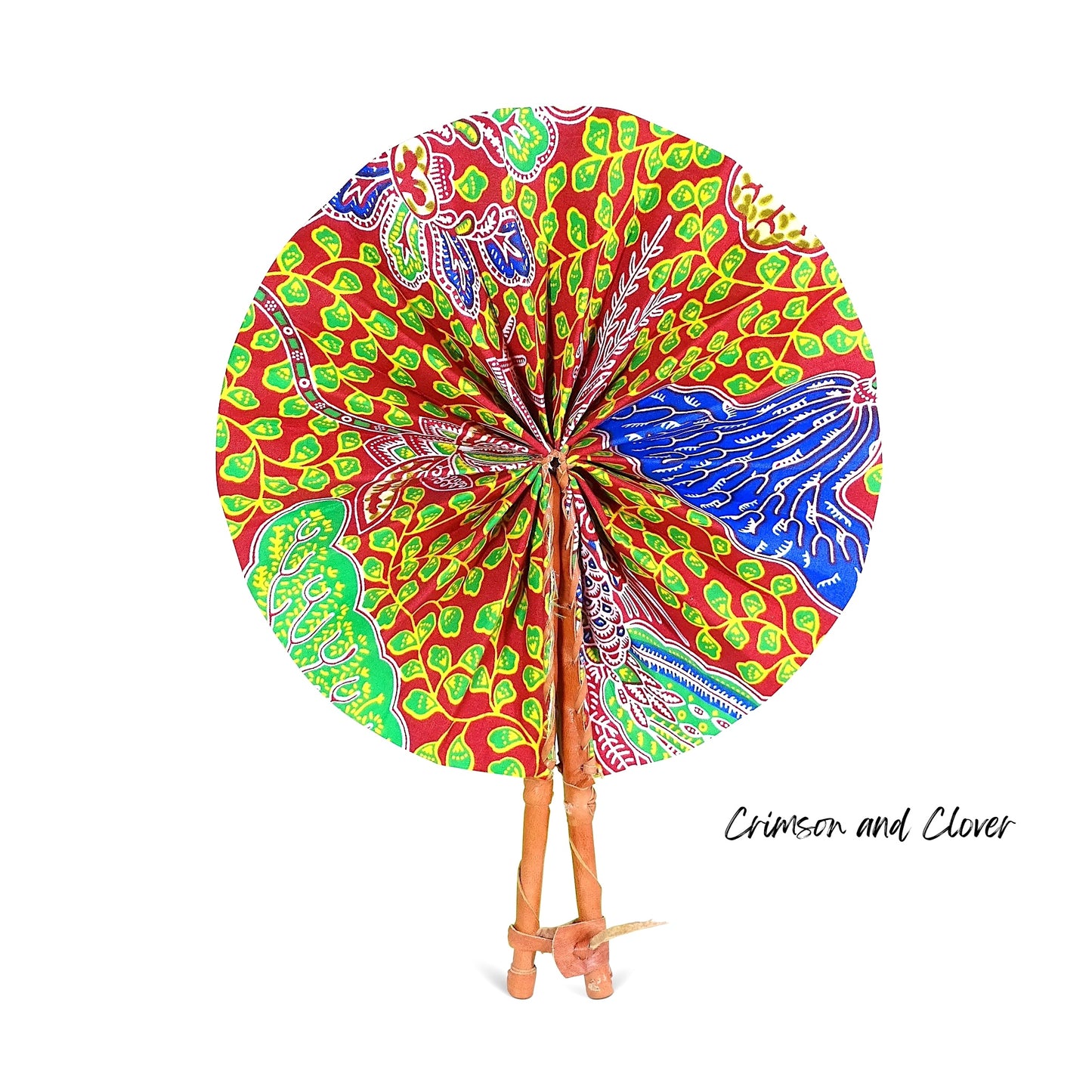 African Fabric Fan