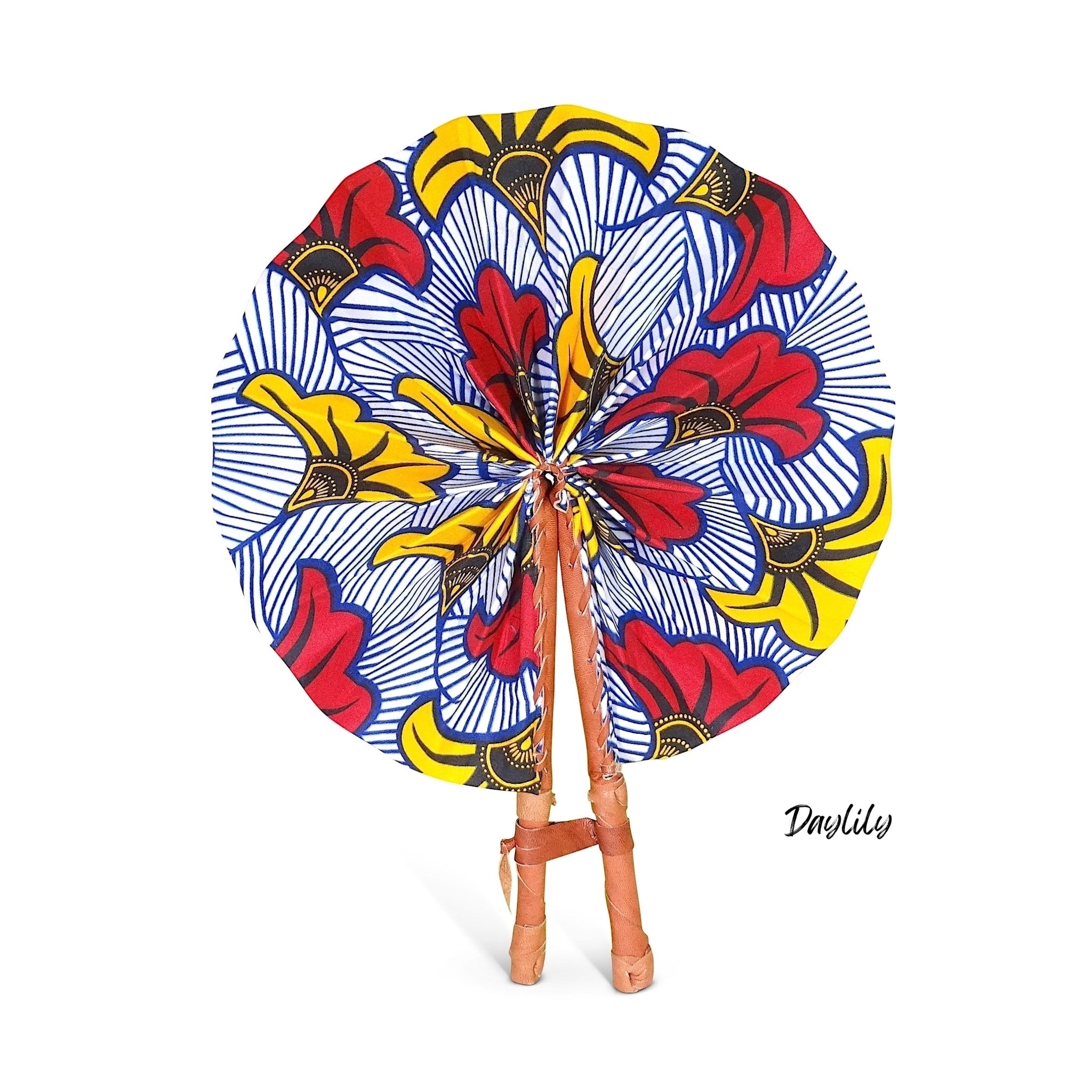 African Fabric Fan