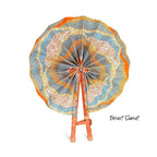 African Fabric Fan