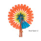African Fabric Fan