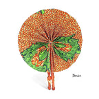 African Fabric Fan