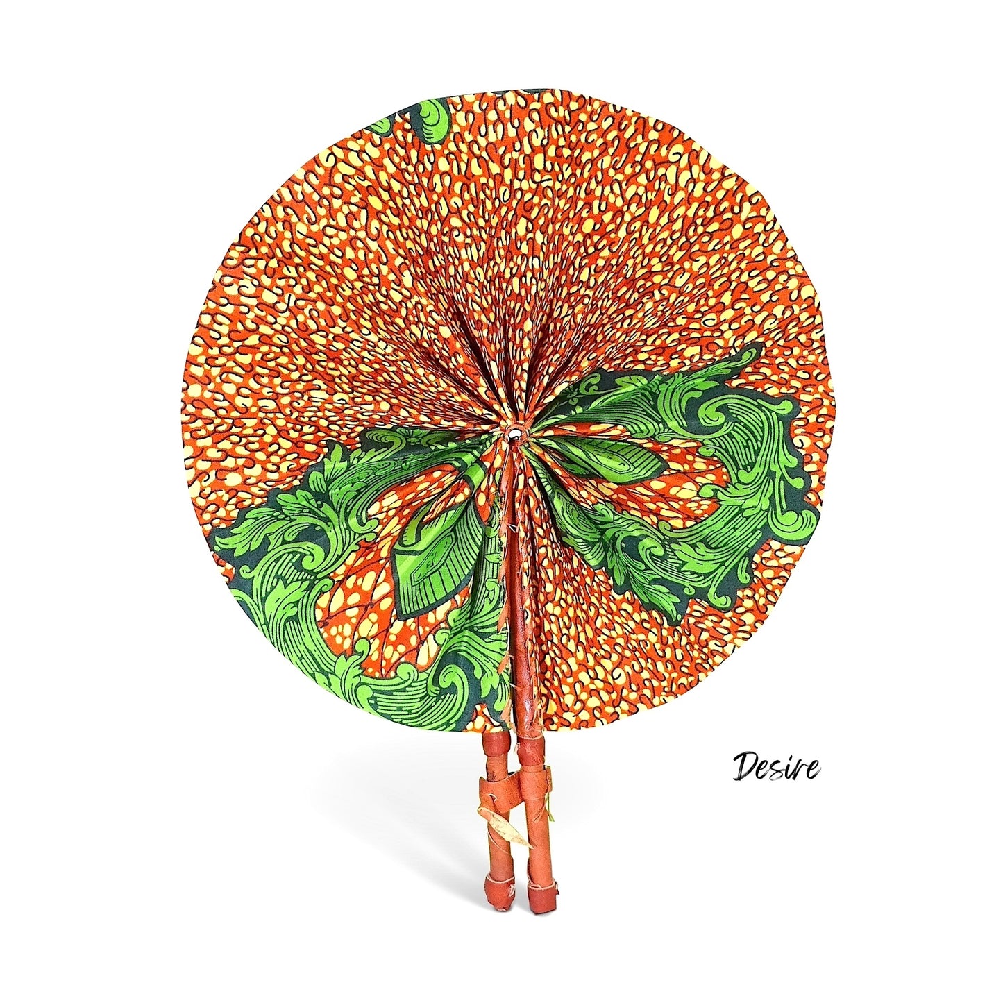 African Fabric Fan