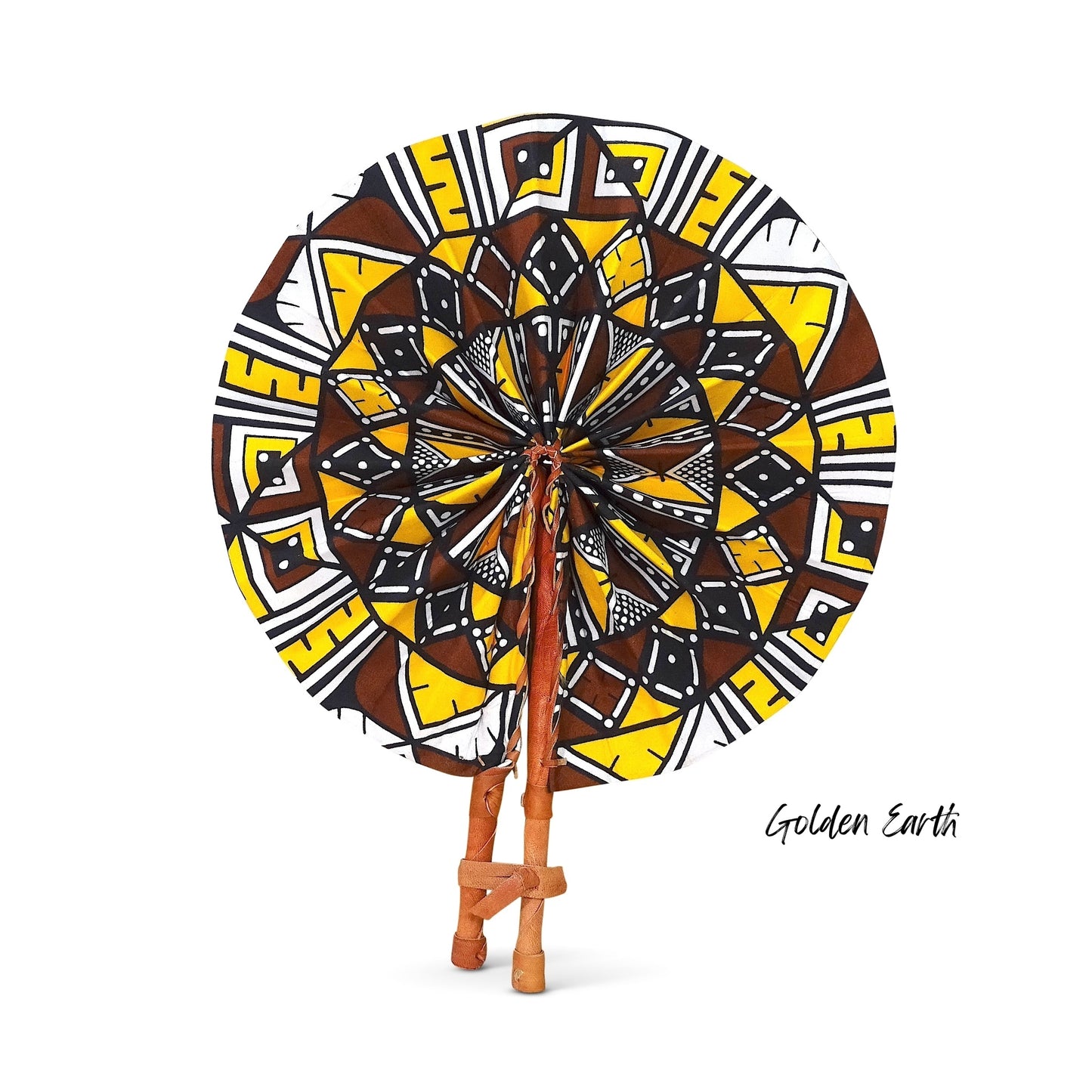 African Fabric Fan