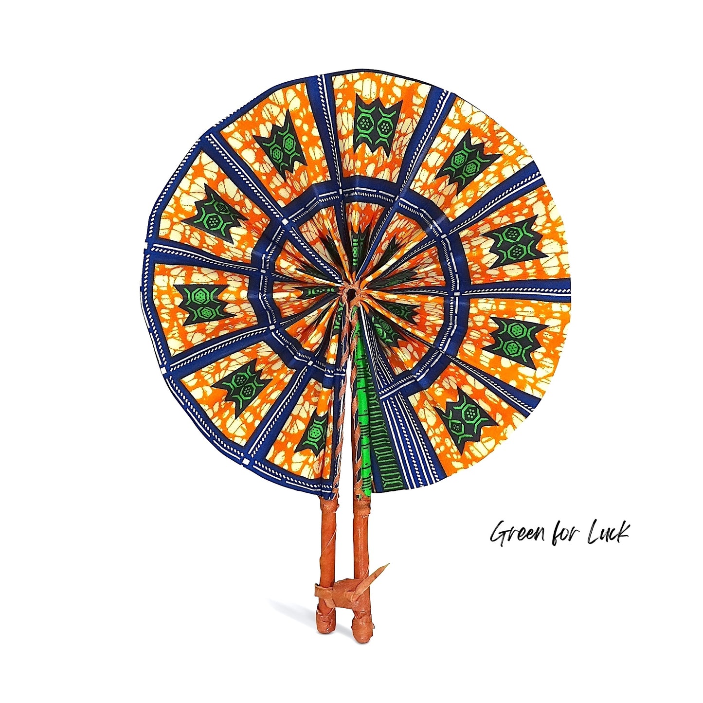 African Fabric Fan