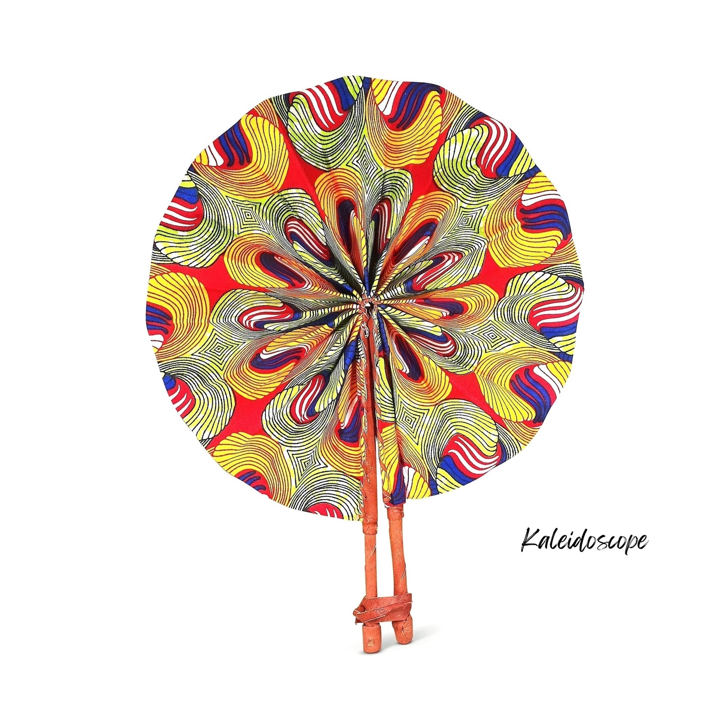 African Fabric Fan