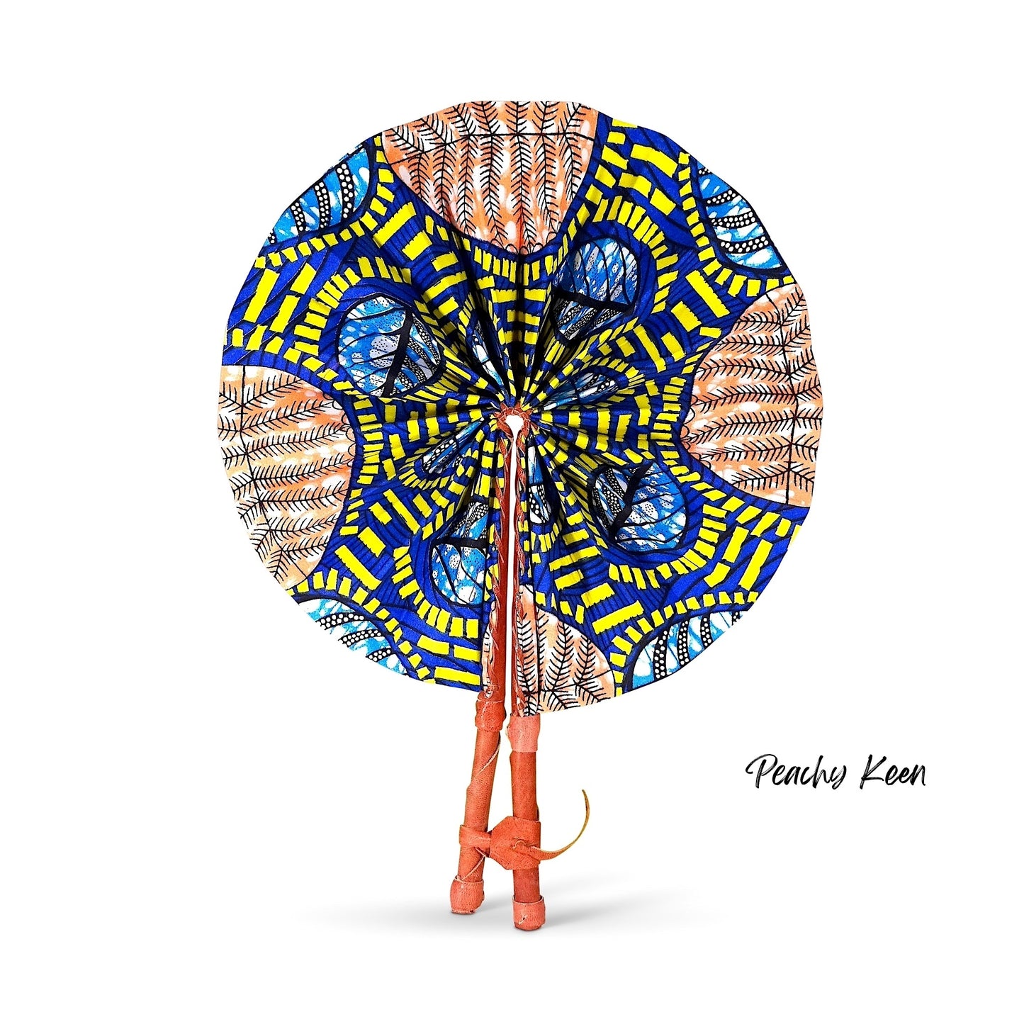 African Fabric Fan