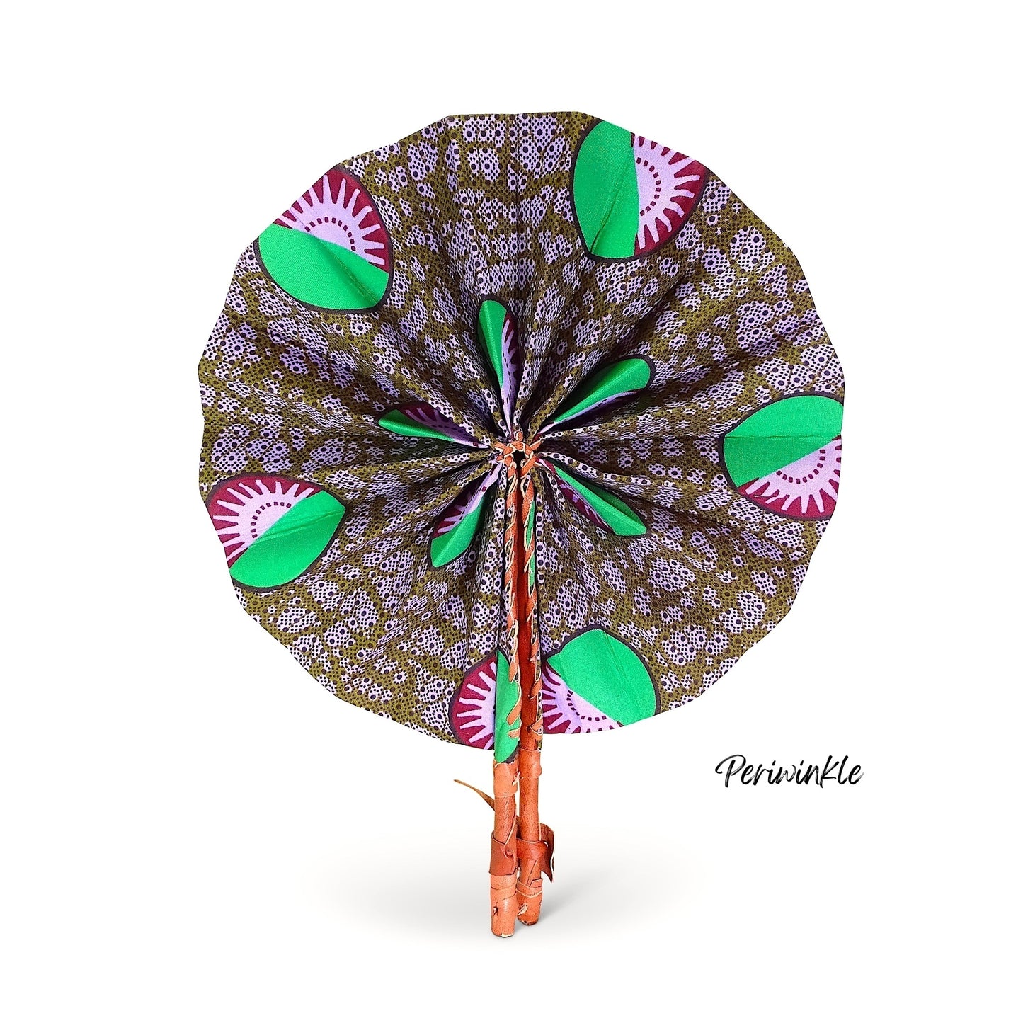 African Fabric Fan