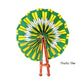 African Fabric Fan