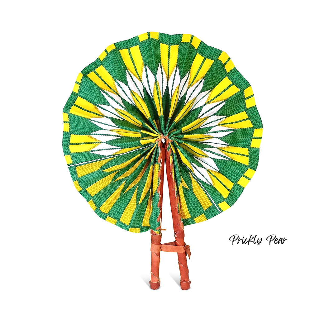 African Fabric Fan