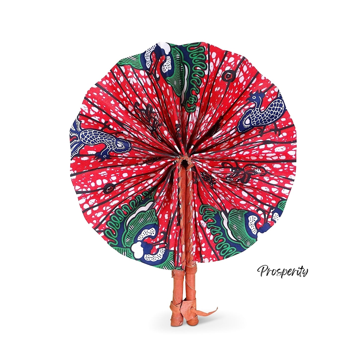 African Fabric Fan