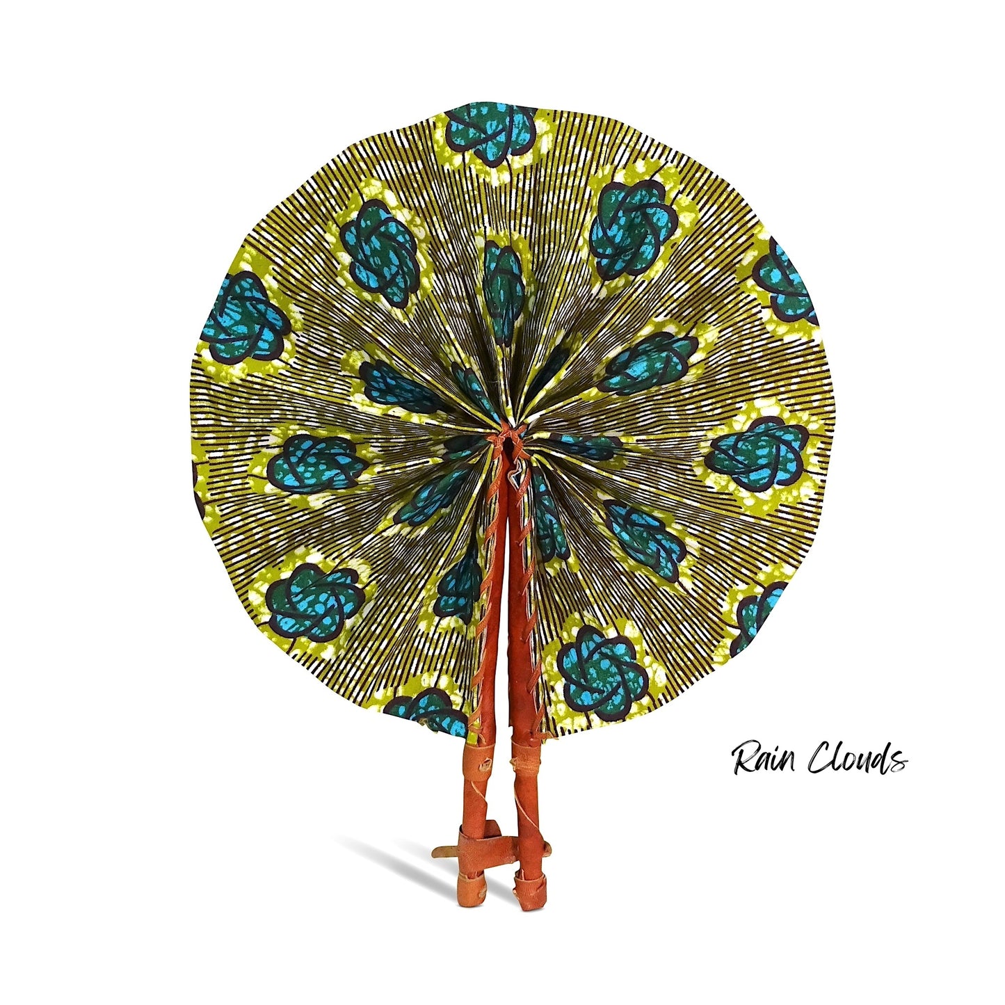 African Fabric Fan