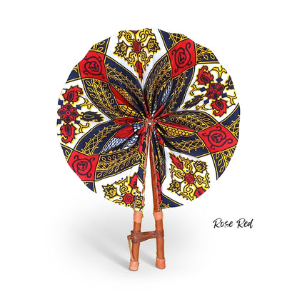 African Fabric Fan