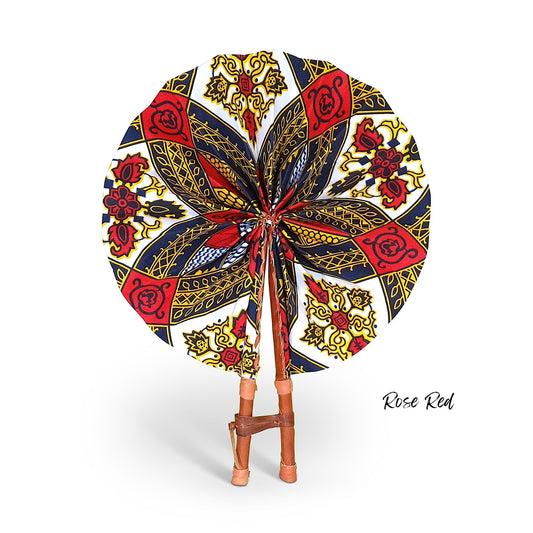 African Fabric Fan