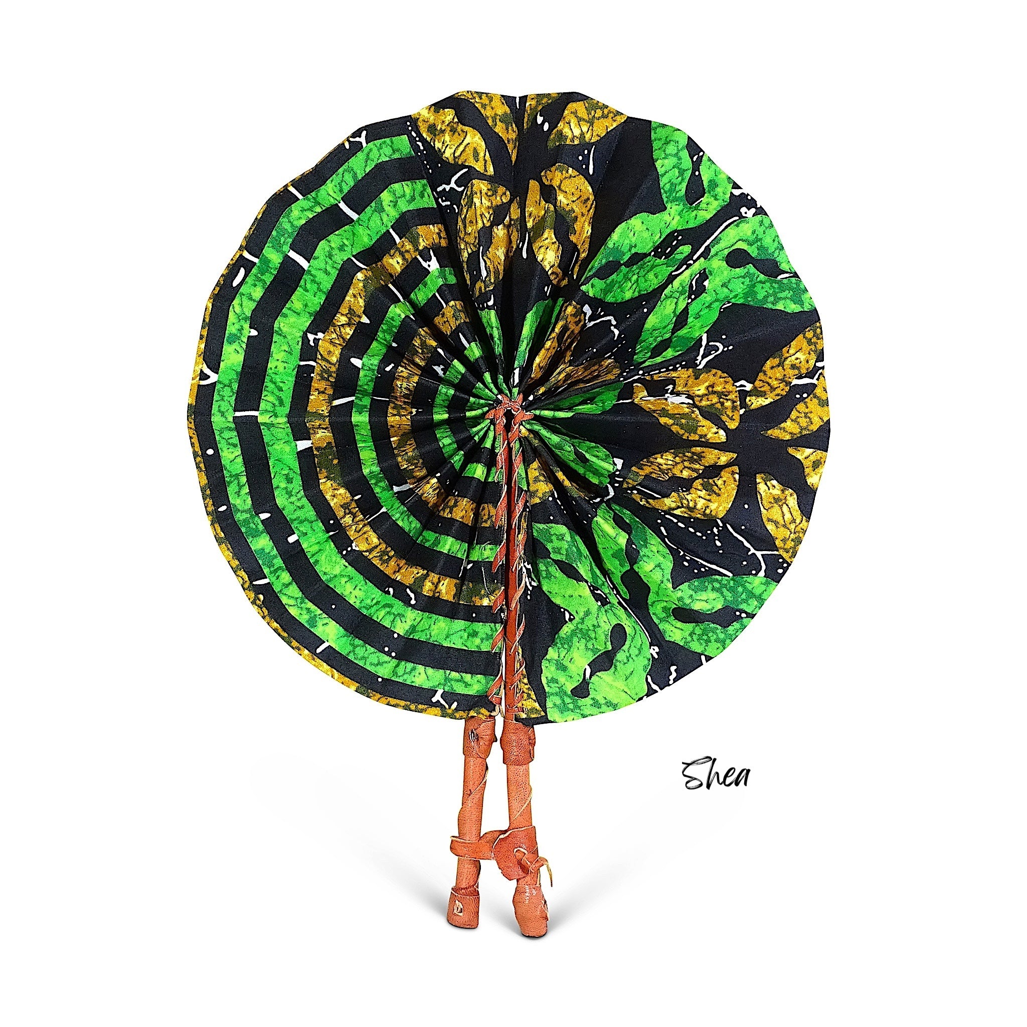 African Fabric Fan