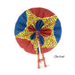 African Fabric Fan