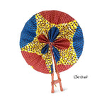 African Fabric Fan