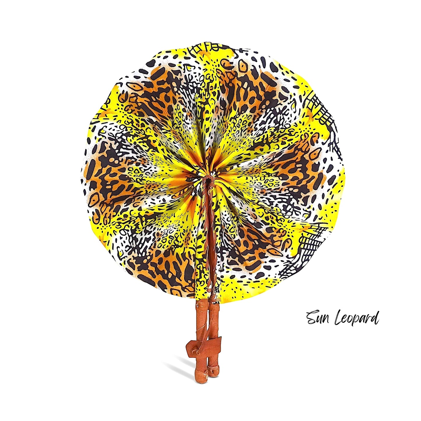 African Fabric Fan