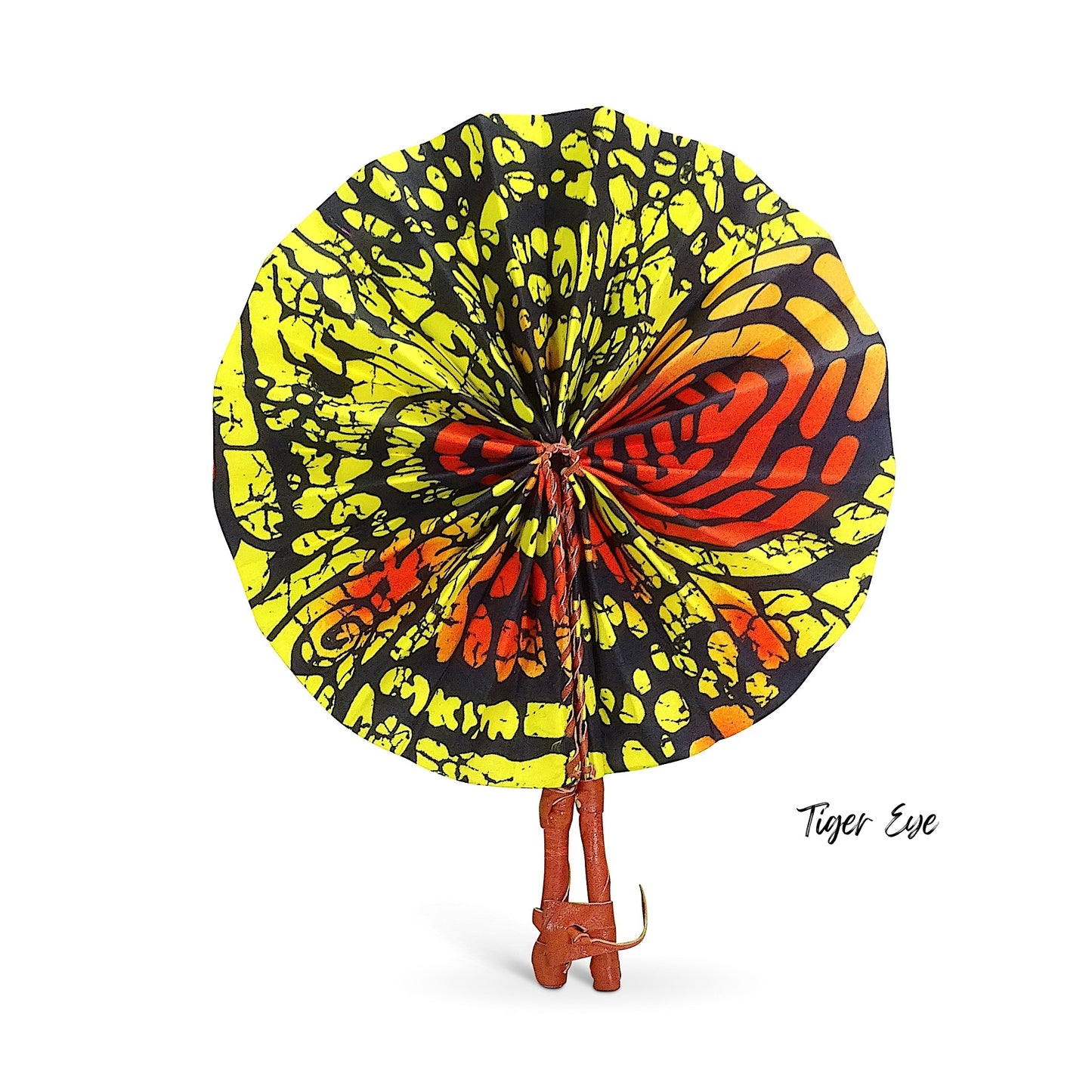 African Fabric Fan