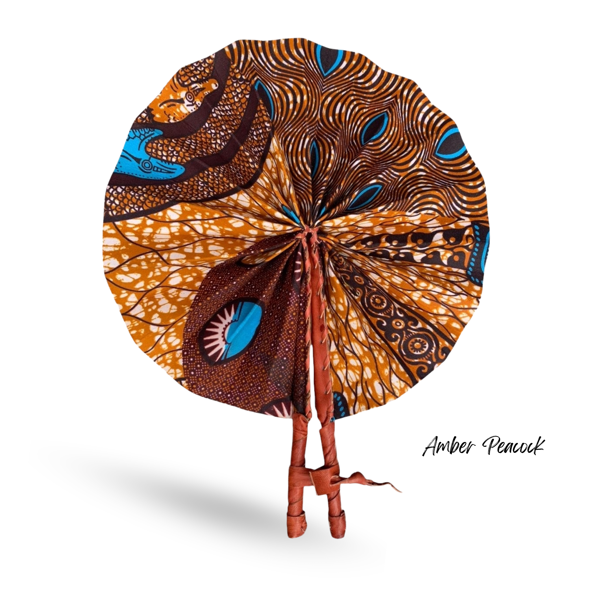 African Fabric Fan