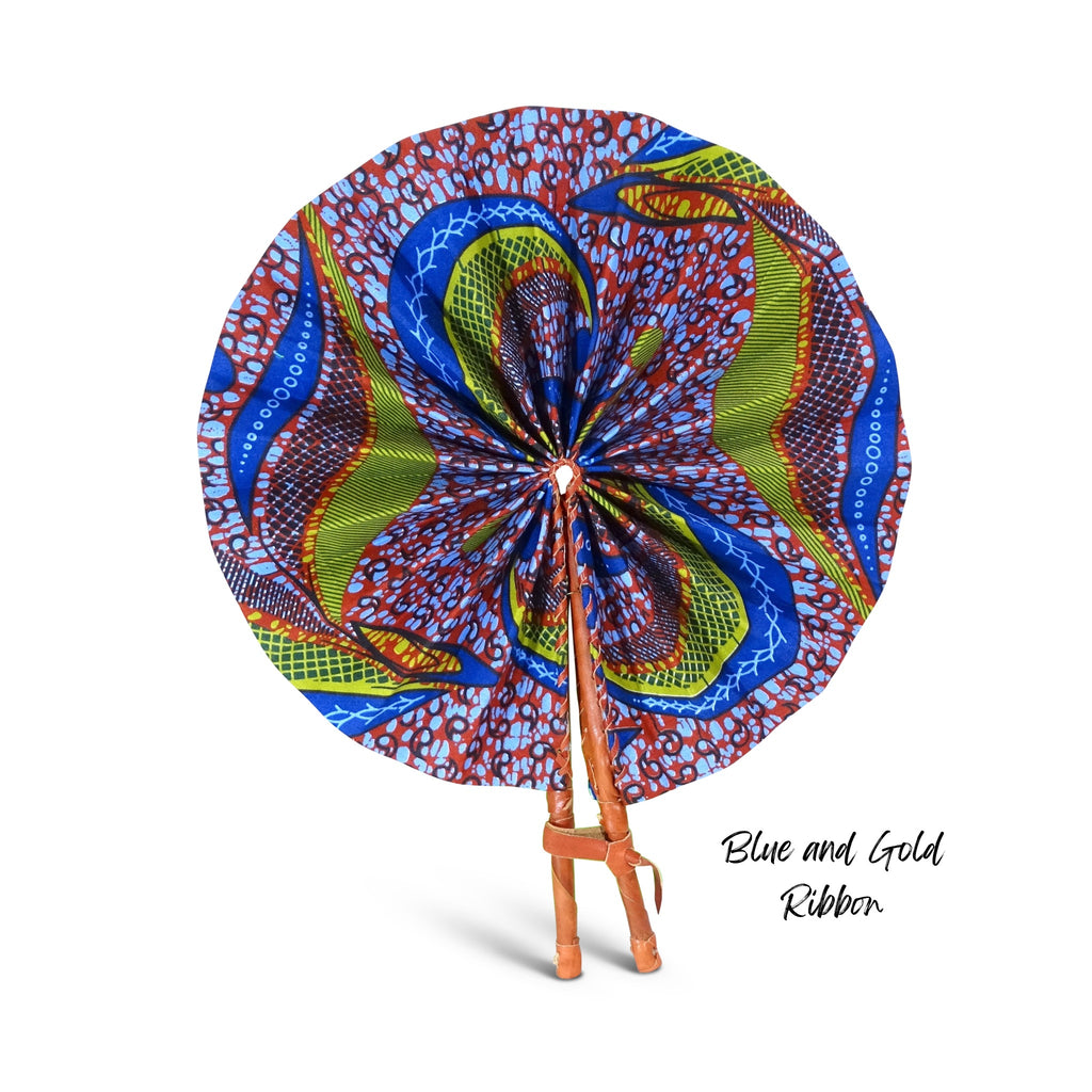 African Fabric Fan