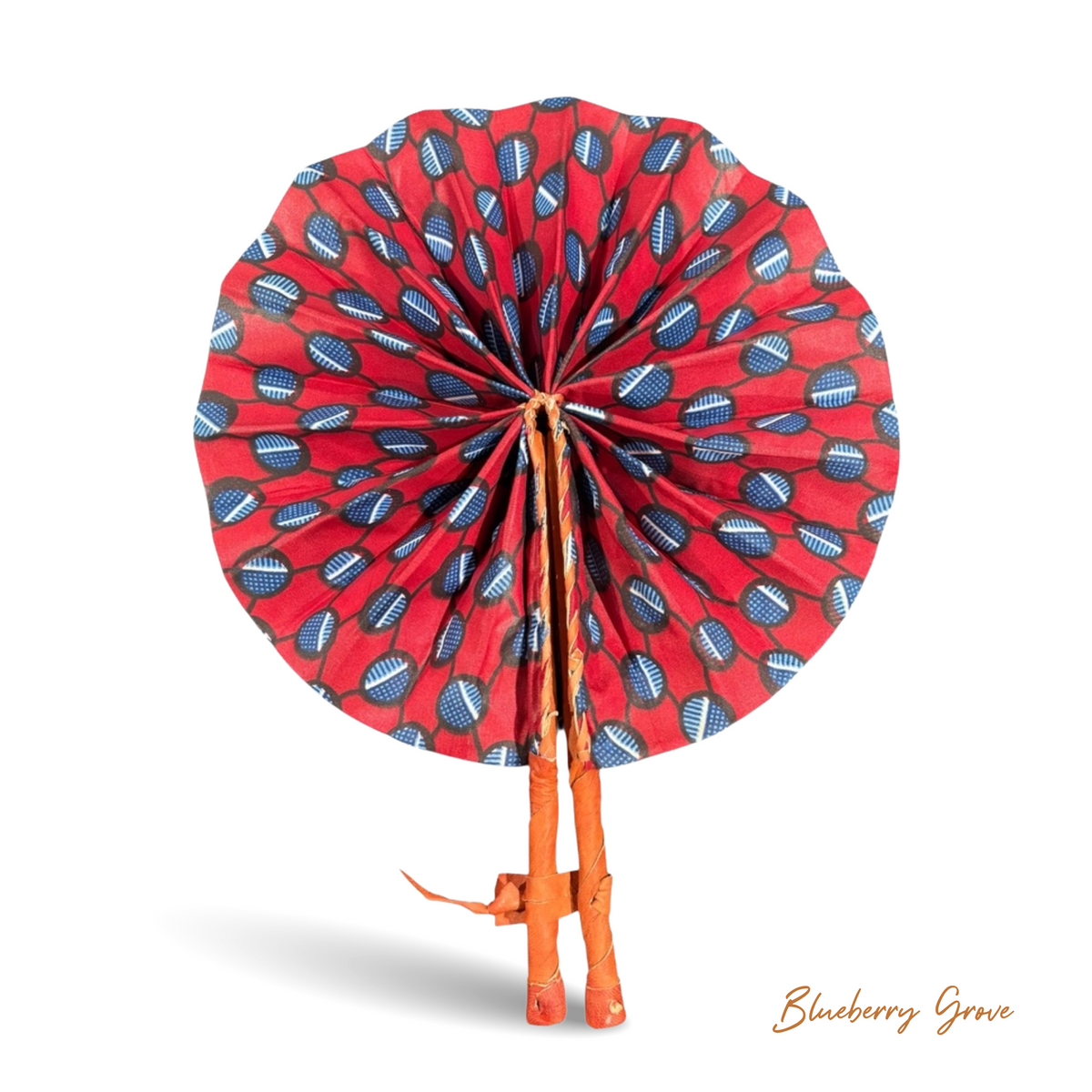 African Fabric Fan