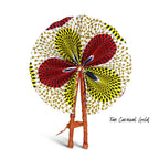 African Fabric Fan