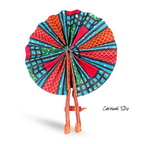 African Fabric Fan