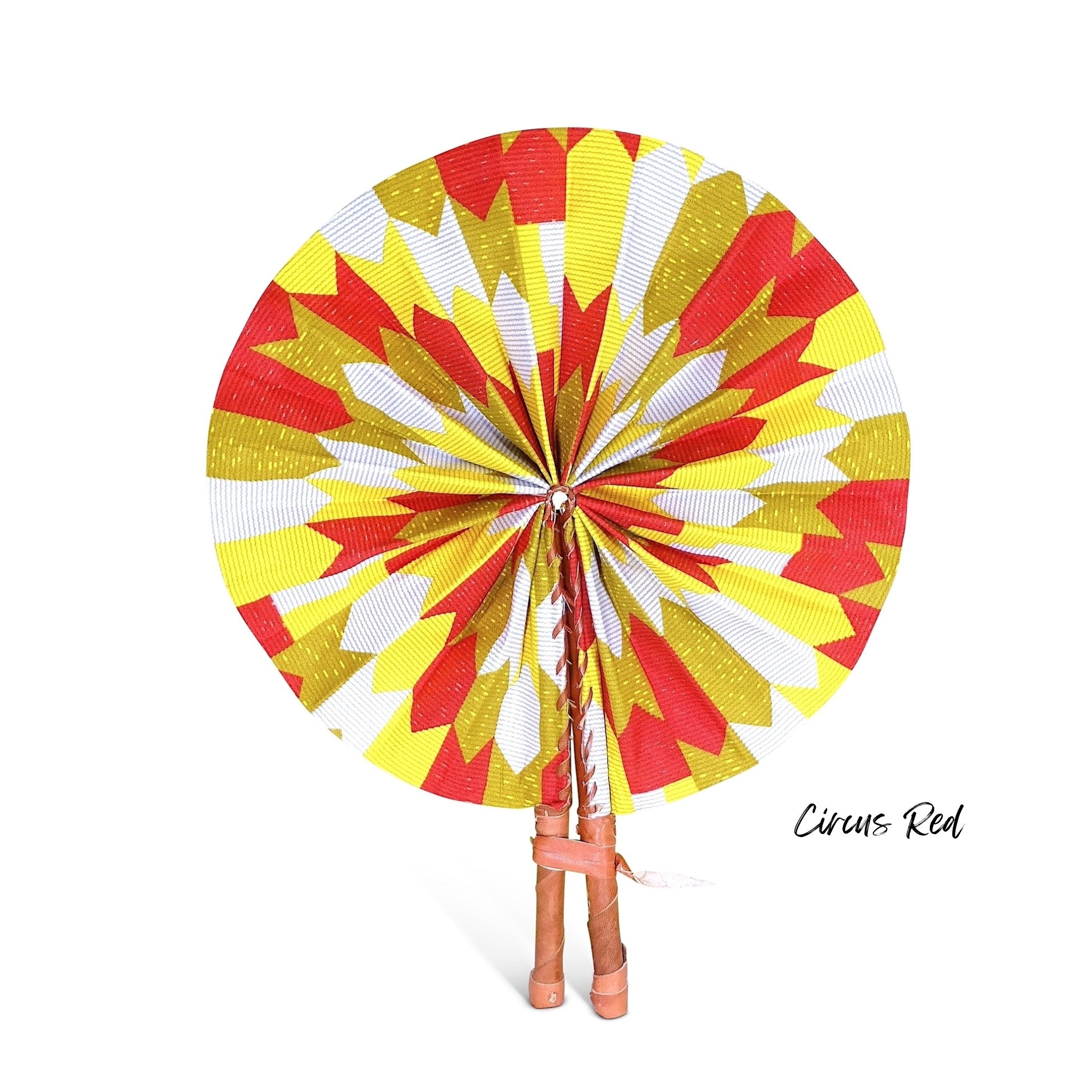 African Fabric Fan