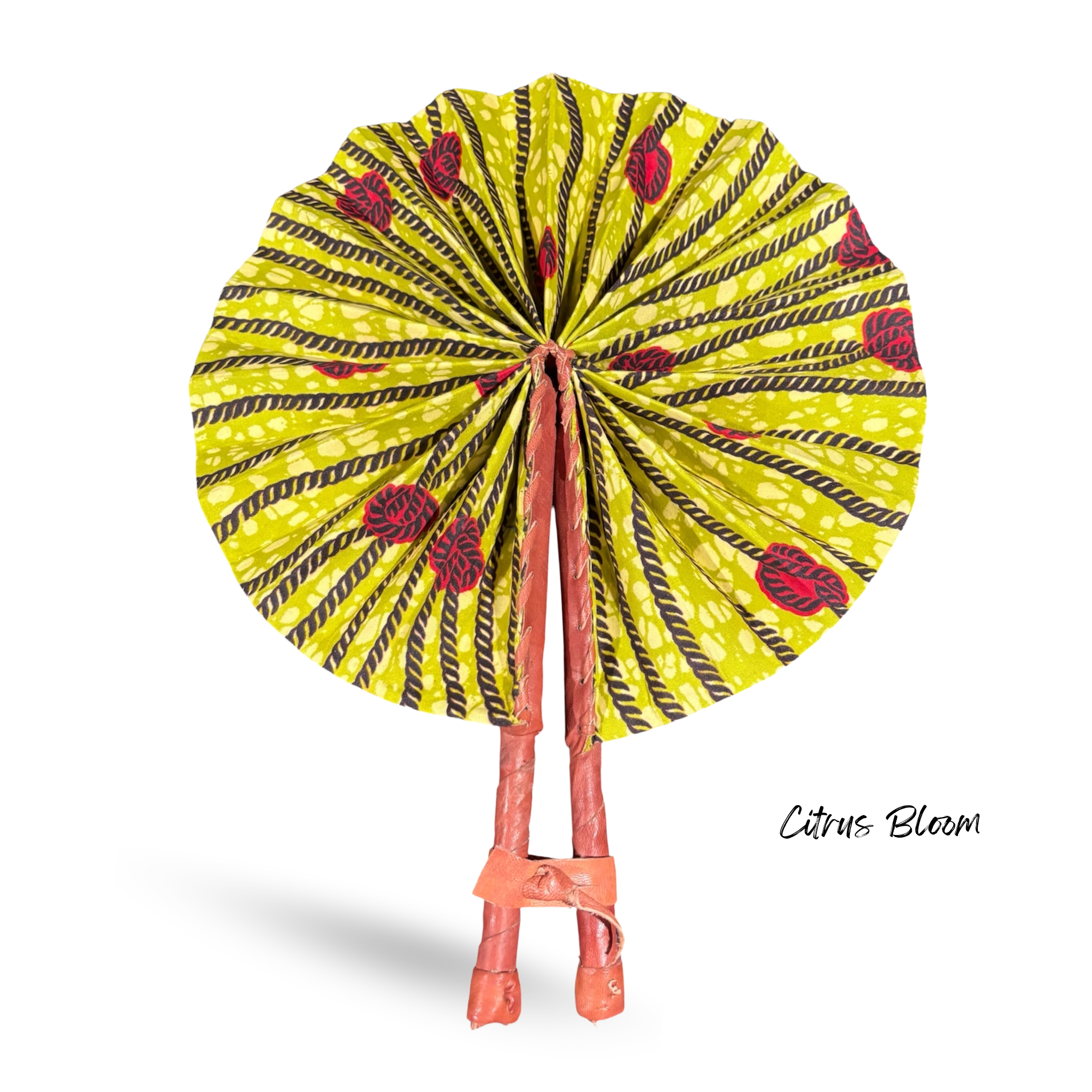 African Fabric Fan